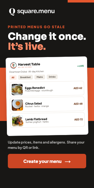 Square Menu — Change your menu once and publish updates instantly